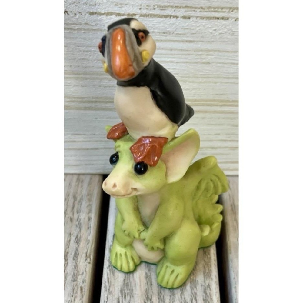 Whimsical World of Pocket Dragons "He Ain't Heavy He's My Puffin" 90's